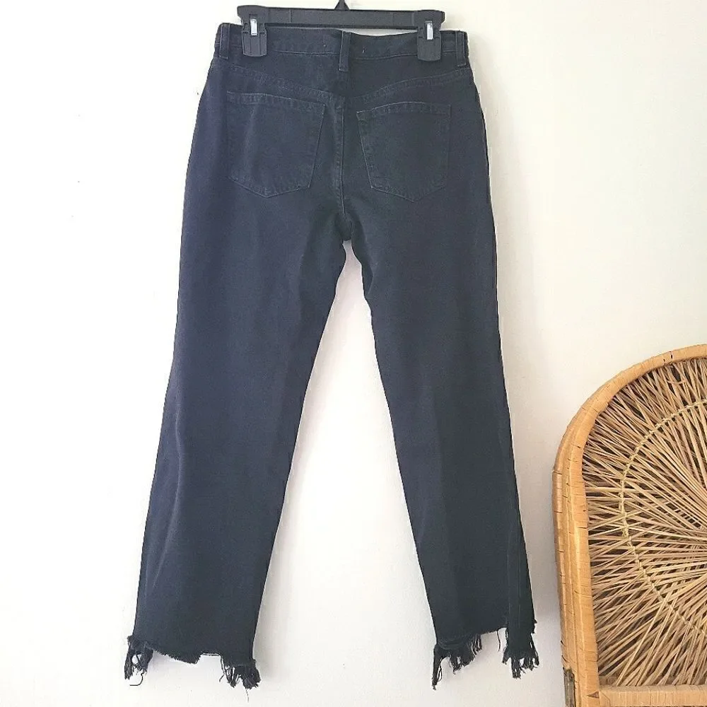 We The Free Maggie Jeans Straight Leg Onyx 26